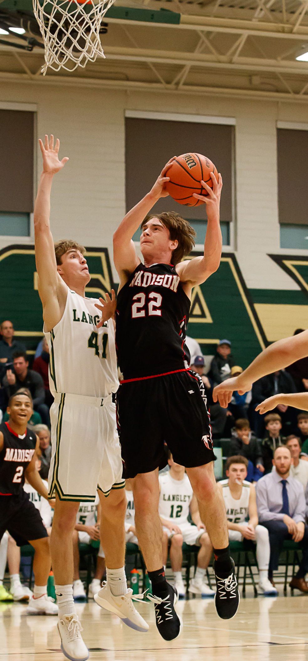 Langley vs. Madison boys basketball 7